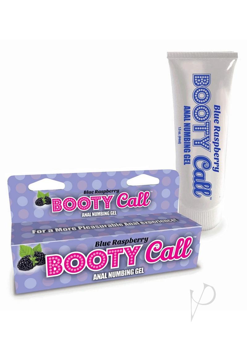 Booty Call Anal Numbing Gel Blue Rasp