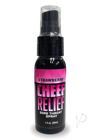 Cheef Relief Throat Spray Strawberry 1oz