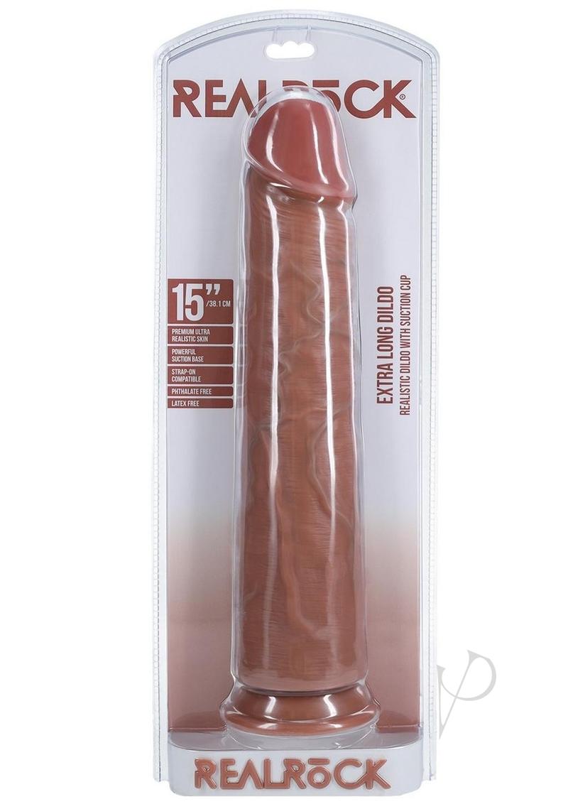 Realrock Xl Straight 15 Tan