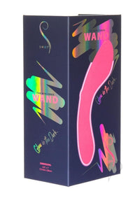 Mini Swan Wand Gitd Pink
