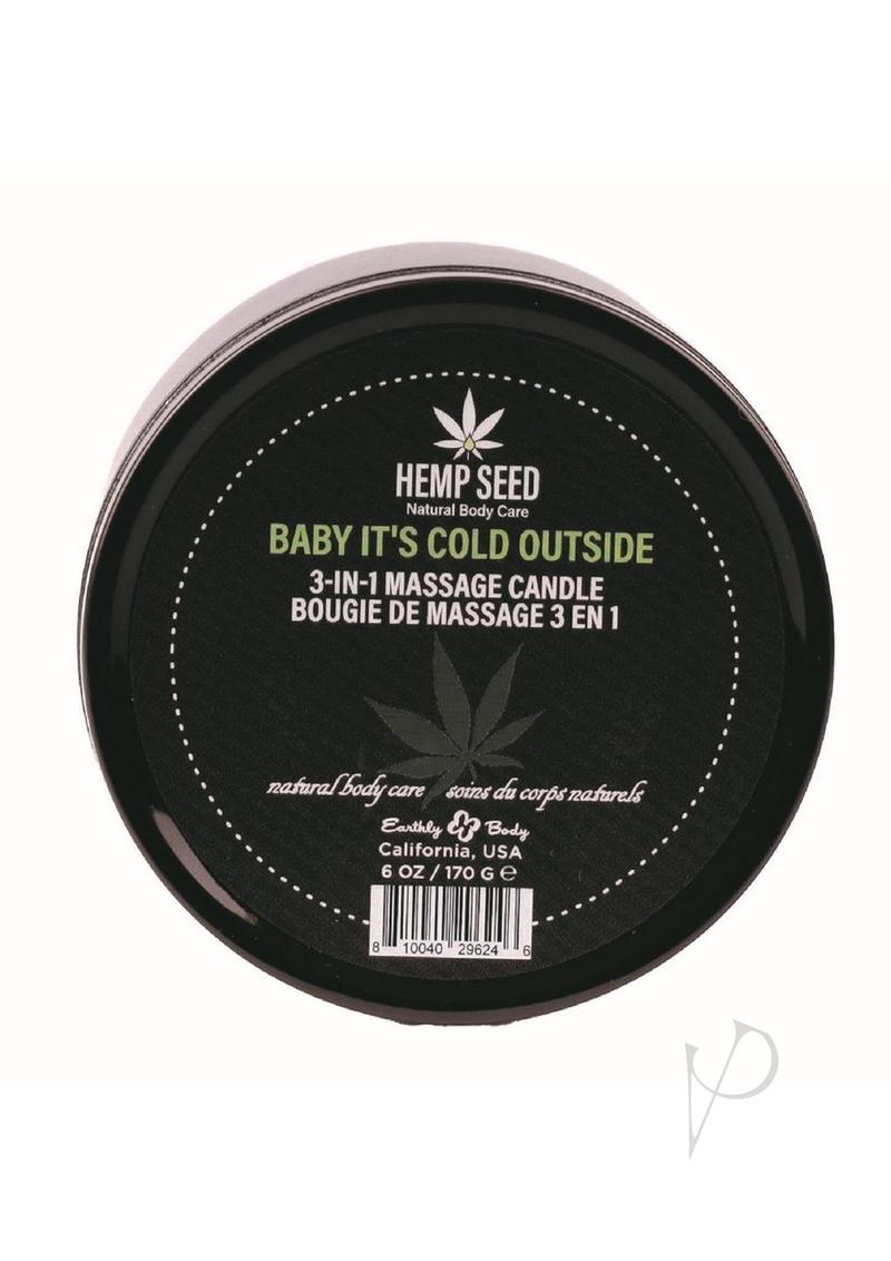 Hemp Seed 3n1 Candle Baby It`s 6oz(disc)