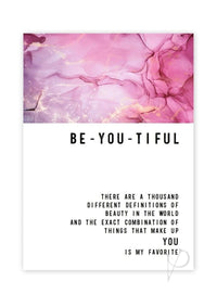 Be -you-tiful Greeting Card