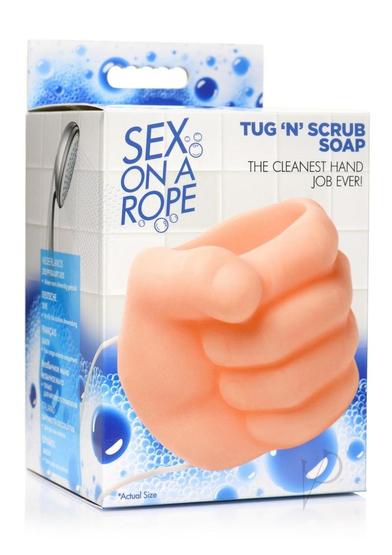 Sex On A Rope Tug N Scrub Soap