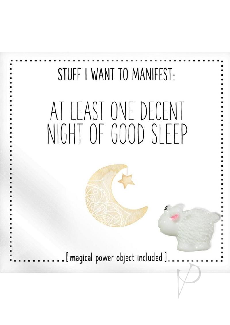 At Least One Decent Night Sleep