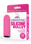 Pink Pussycat Vibrating Silicone Bullet