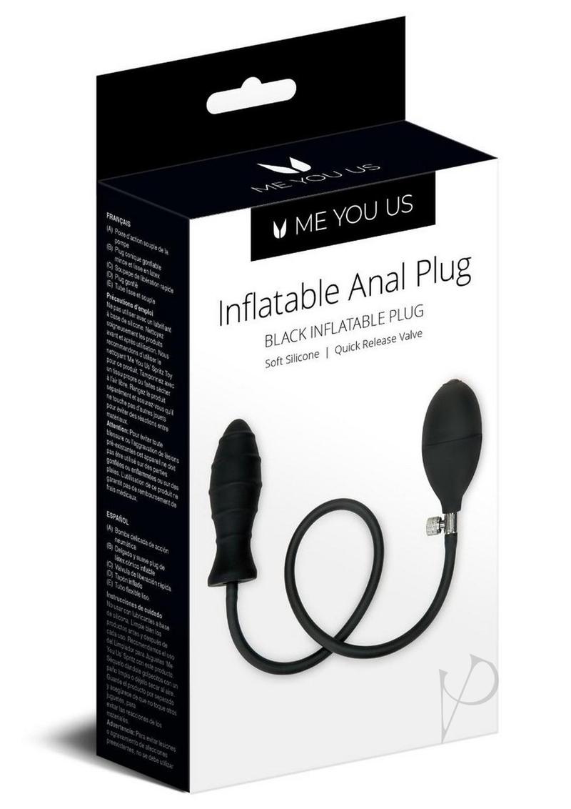 Myu Inflatable Anal Plug Blk