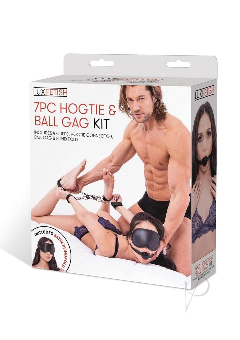 Lux F Hogtie Ball Gag Kit 7pc