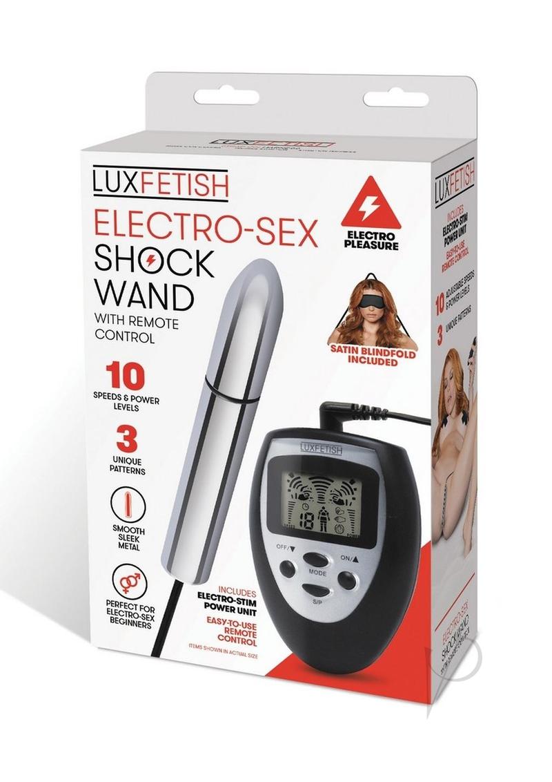 Lux F Electro Sex Shock Wand Remote