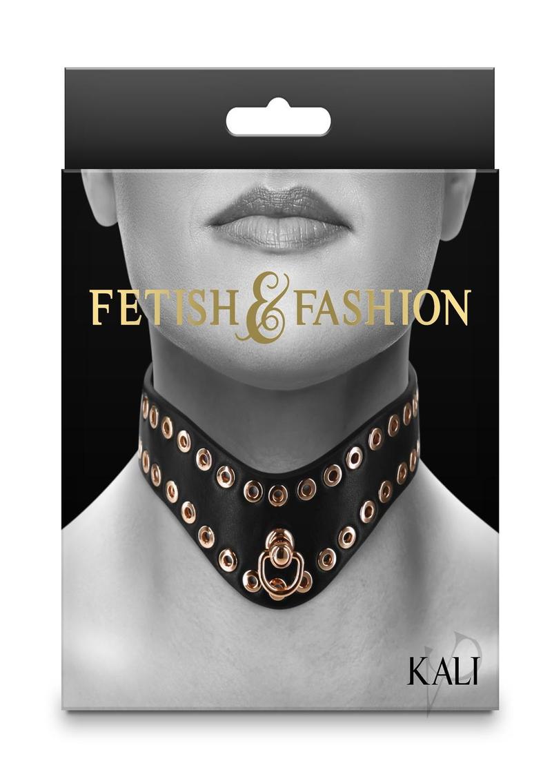 Fetish Fashion Kali Collar Blk/gld