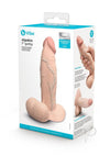 B-vibe Slipskin Dildo Girthy 7 Crm