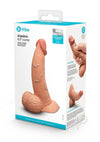 B-vibe Slipskin Dildo Curve 6.5 Moc