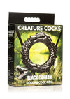 Black Caiman Cock Ring