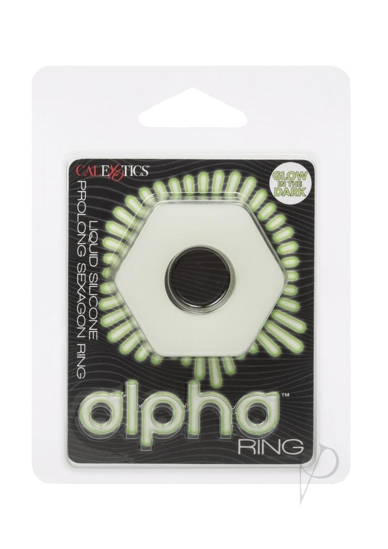 Alpha Gitd Silicone Prolong Sexagon Ring