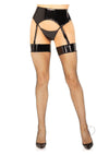 Vinyl Garter Net Stock Gstring Sm/md Blk