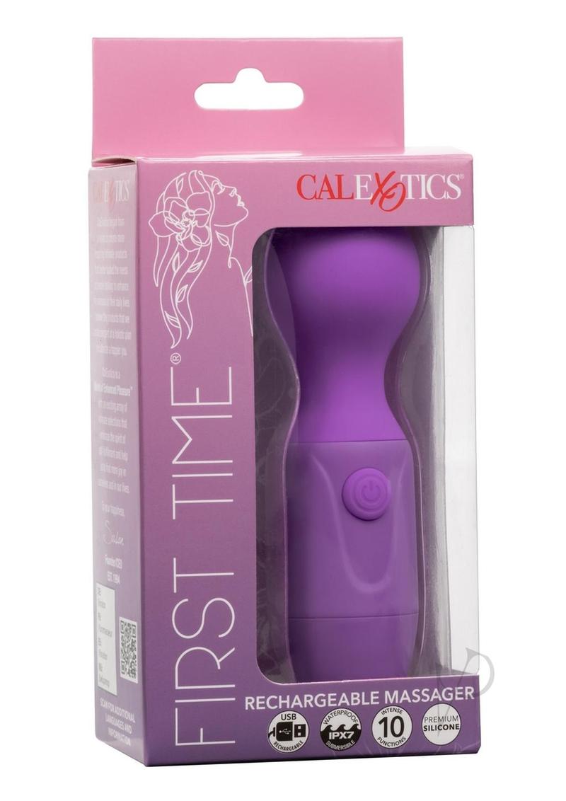 First Time Recharge Massager Purple