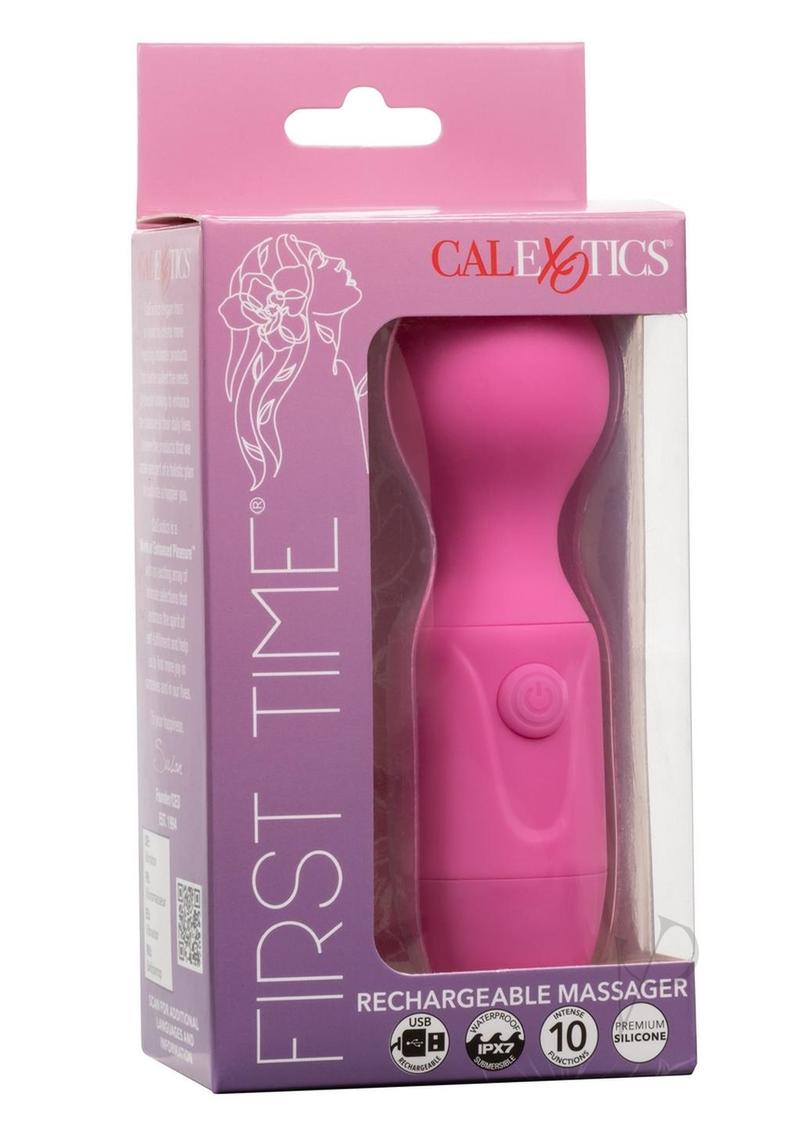 First Time Recharge Massager Pink