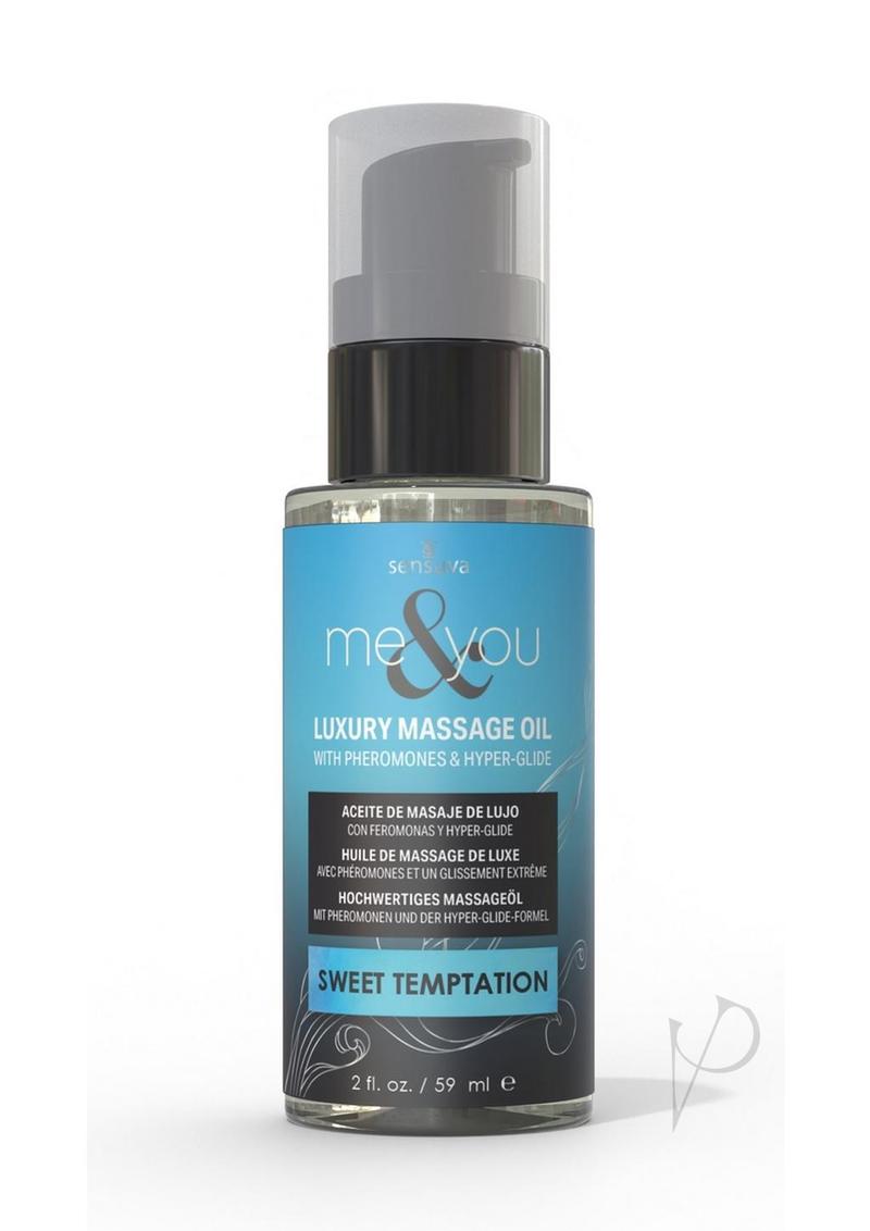 Me and You Massage Oil Sweet Tempt 2oz