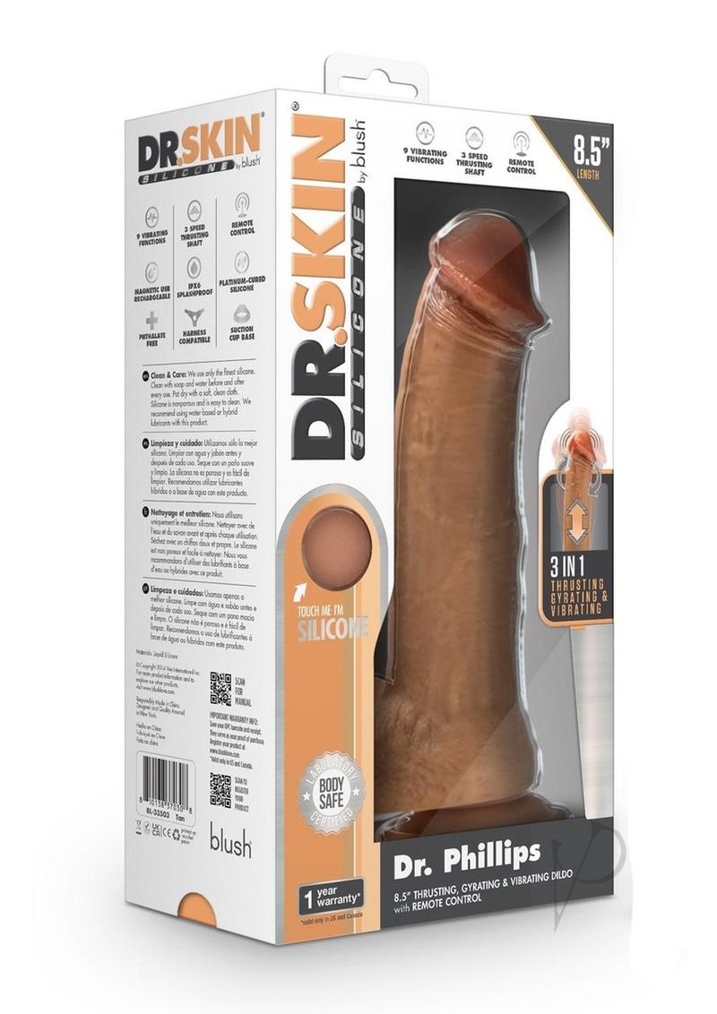 Dr Skin Silic Dr Phillip 8.5` Thrust Tan