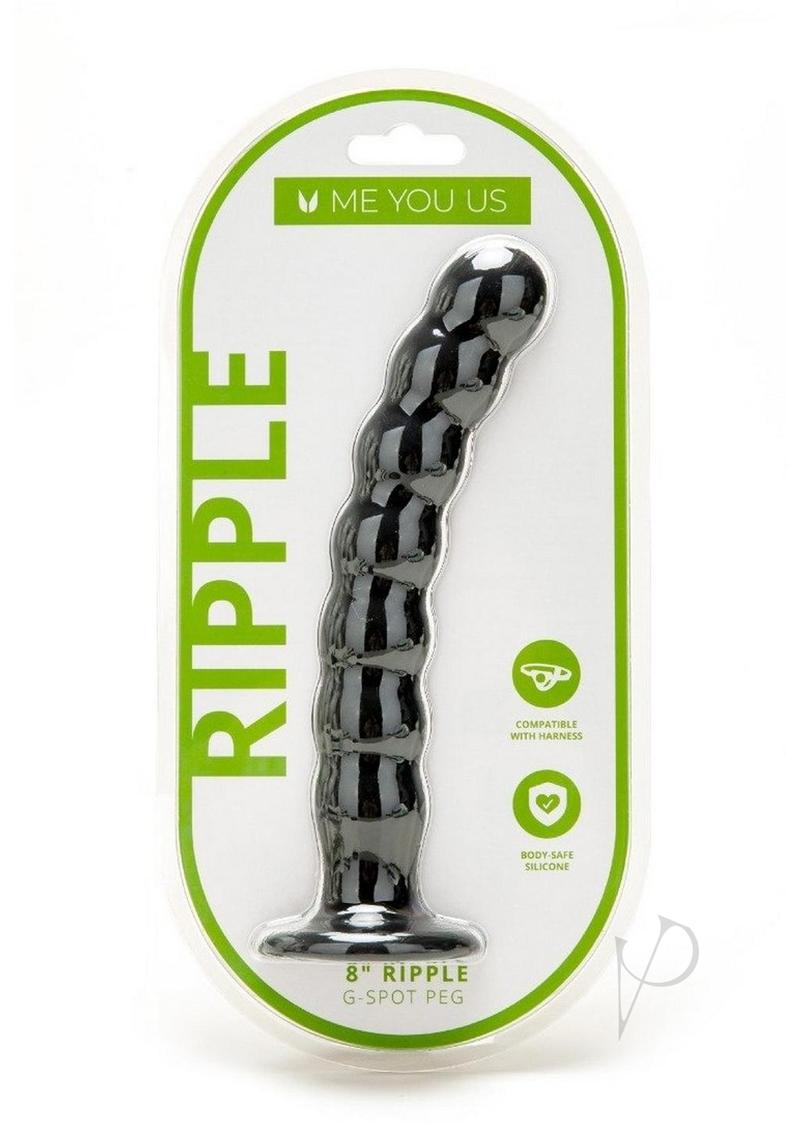 Myu Ripple G Spot Peg 8 Black