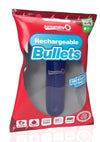 Screaming O Recharge Bullets Blue
