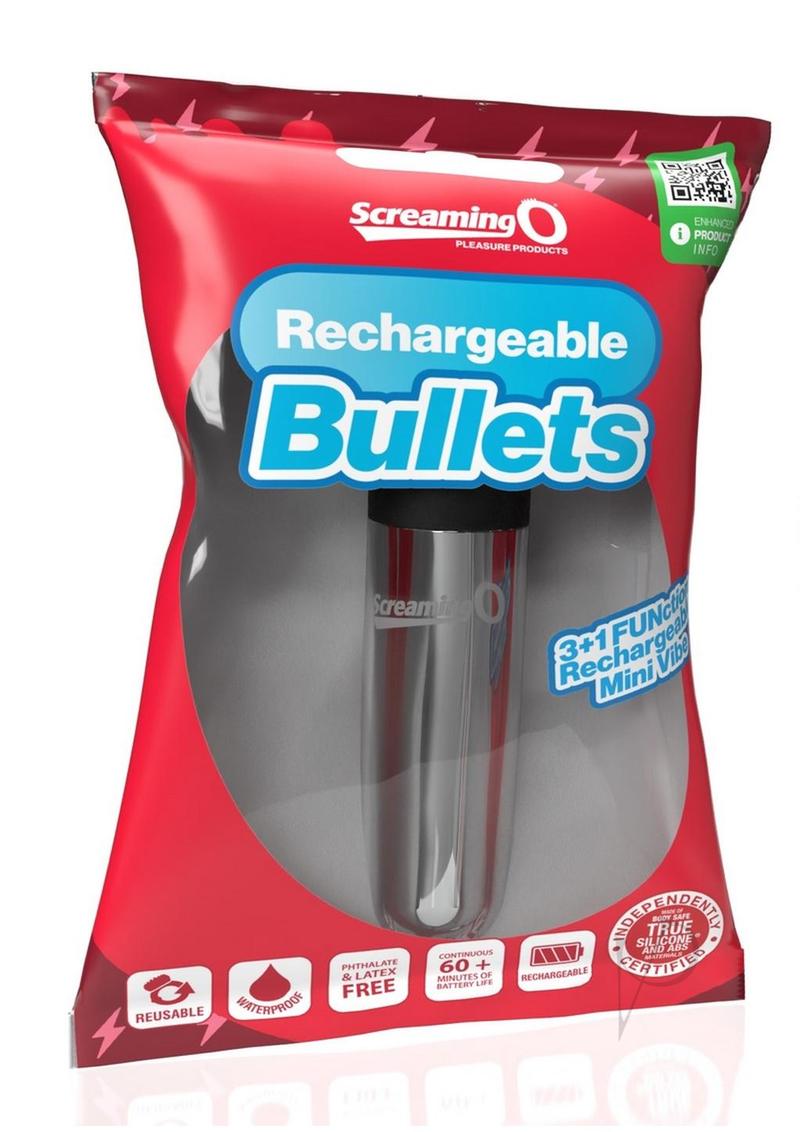 Screaming O Recharge Bullets Silver