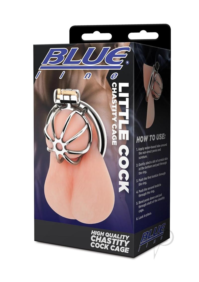 Blueline Little Cock Chastity Cage