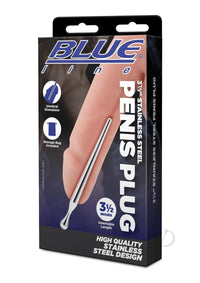 Blueline Steel Penis Plug 3.5