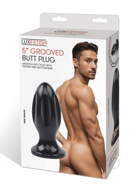 Lux F Grooved Butt Plug 5