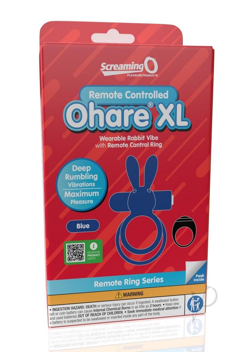 Screaming O Ohare Xl Remote Blue