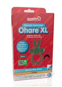 Screaming O Ohare Xl Remote Green