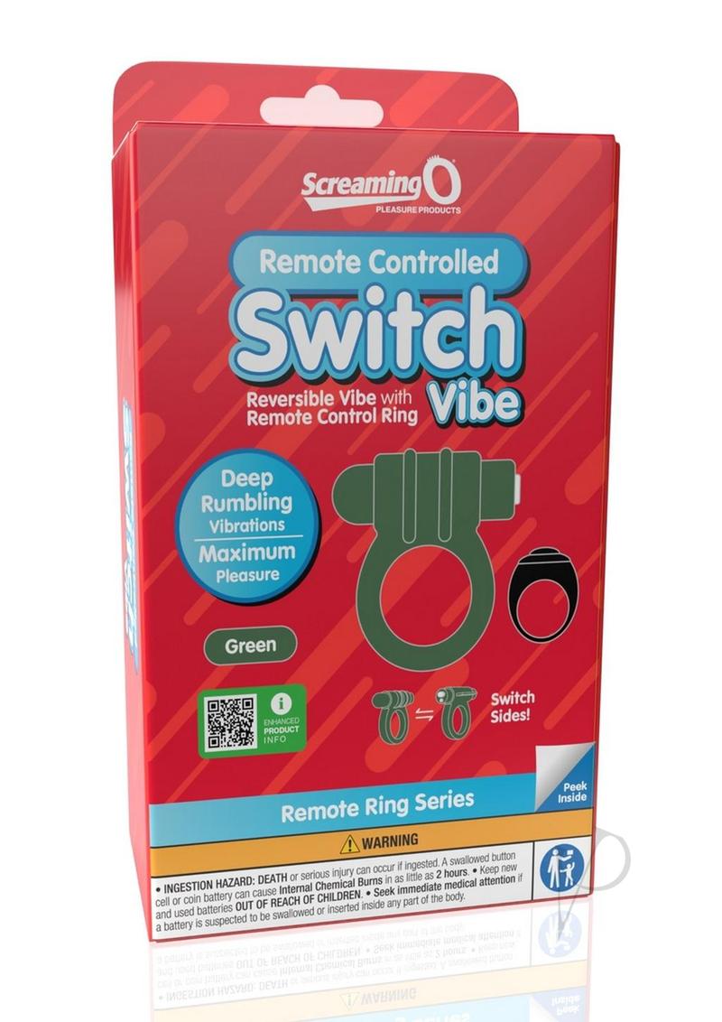 Screaming O Switch Remote Green