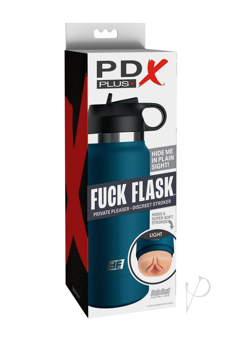 Pdx Plus Fuck Flask Priv Pleaser Lt/blu