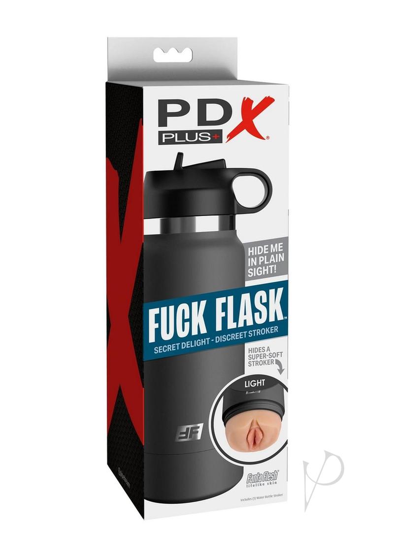 Pdx Plus Fuck Flask Secret Deligh Lt/gry