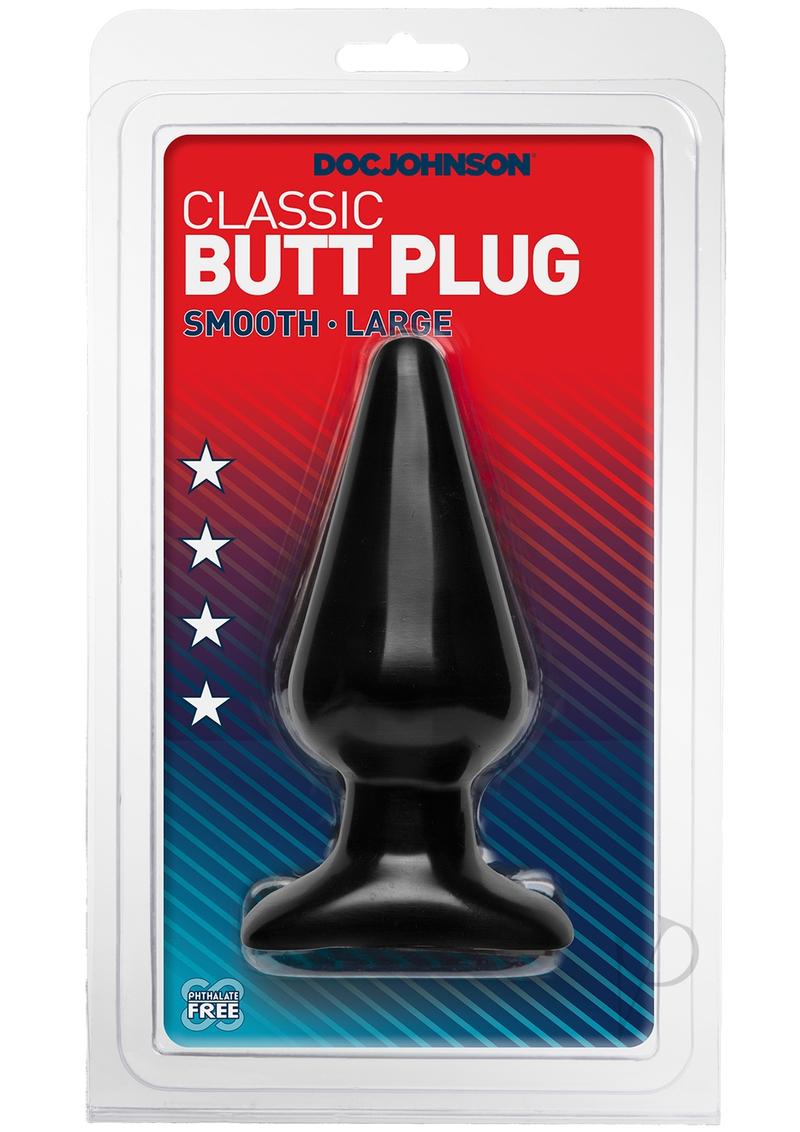 Butt Plug Black Large