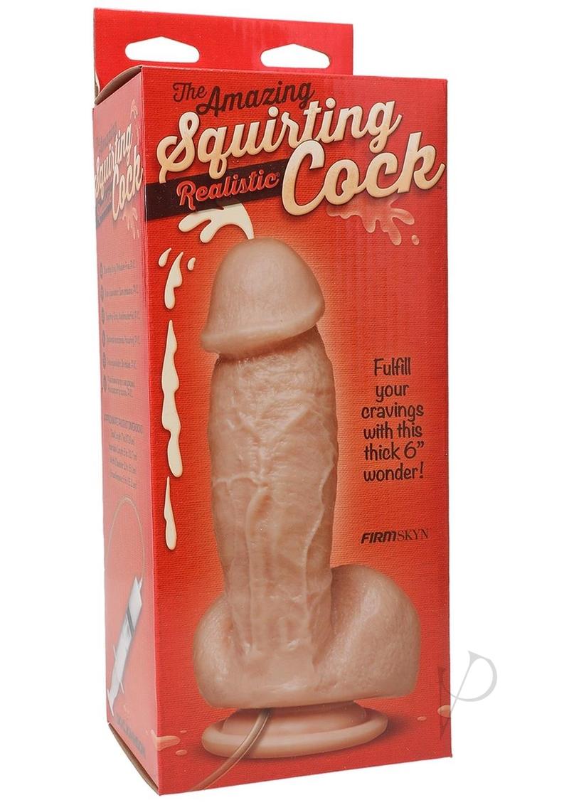 Squirting Realistic Cock