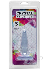 Crystal Jellies Butt Plug Sm Clear